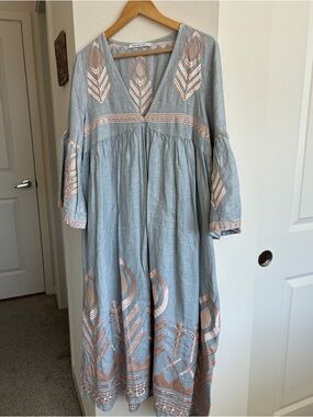 Linen Greek Kori dress